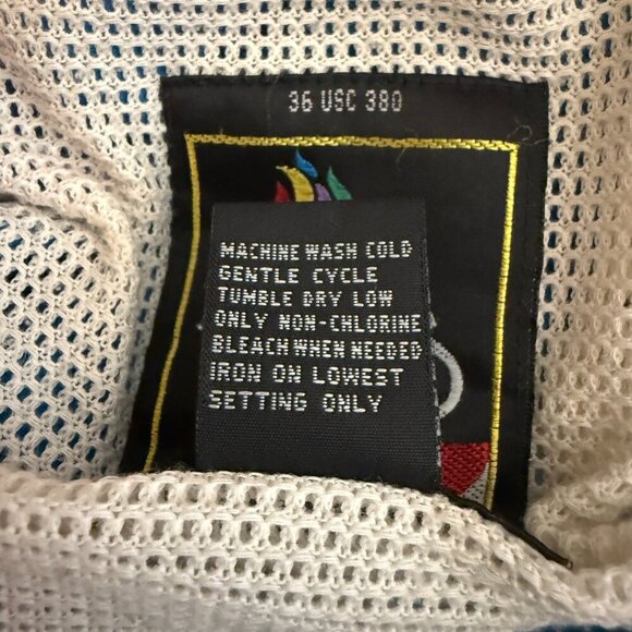 Vintage USA Olympics 1996 Full Zip Windbreaker Jacket Men's XL Reflective Retro - Picture 13 of 13